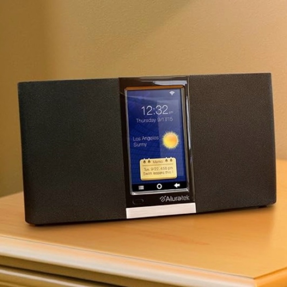 Price Drop💧NWOT Aluratek Wi-Fi Internet Radio Touch Screen Online Streaming Apps